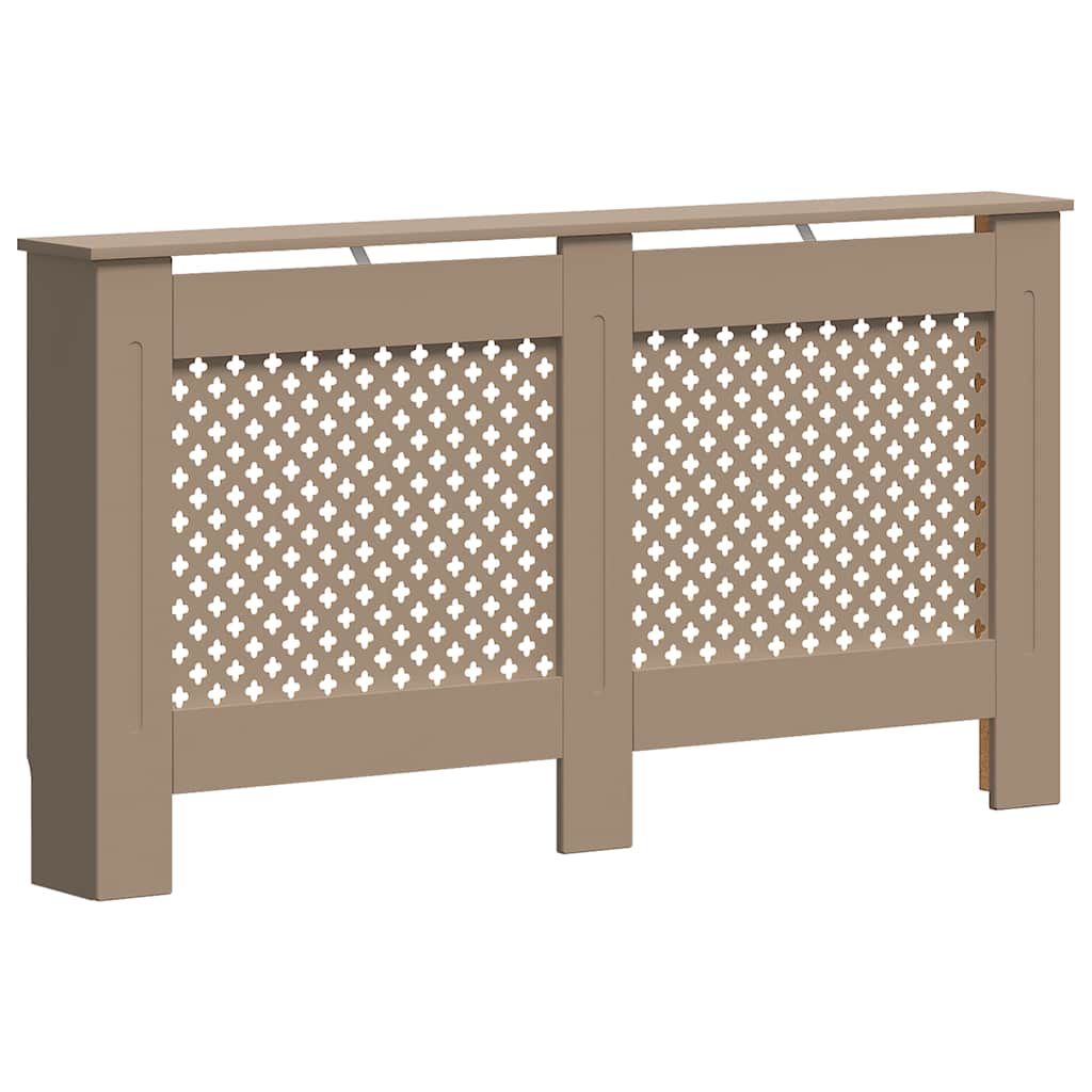 vidaXL Radiator Cover 59.8"x7.5"x32.1" MDF