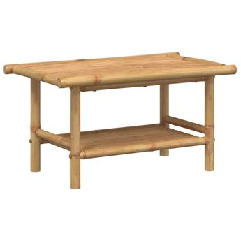 vidaXL Coffee Table 27.6"x15.7"x13.8" Bamboo