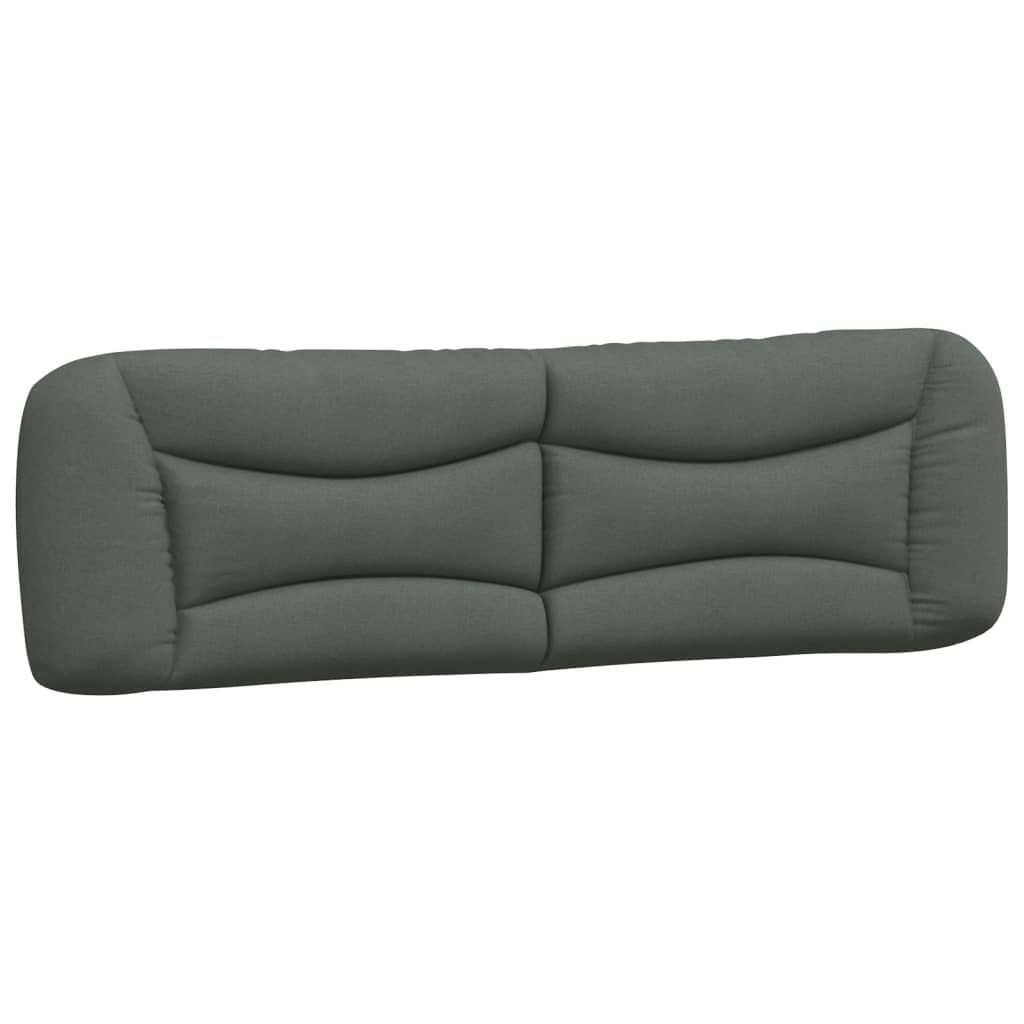 vidaXL Headboard Cushion "Hvar" Dark Gray 72" Fabric