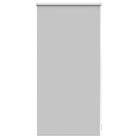 vidaXL Roller Blind Blackout 44.4x100 cm Fabric Width 40 cm Grey