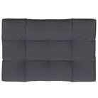 vidaXL Pallet Cushion Anthracite 47.2"x31.5"x4.7" Fabric