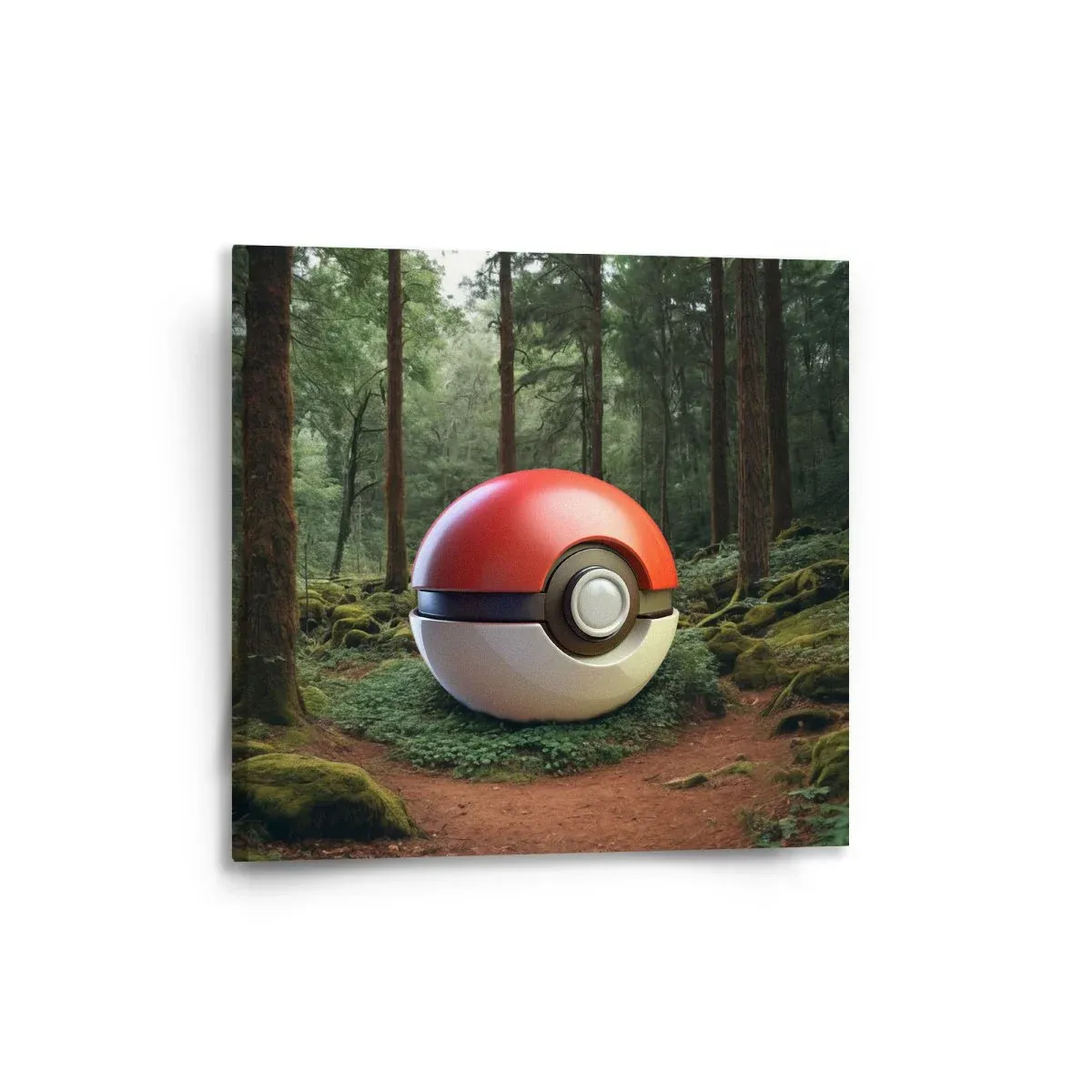 Sablio Obraz Pokemon ball Les - 50x50 cm