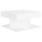 vidaXL Coffee Table White 57x57x30 cm Engineered Wood