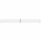 vidaXL Patio Retractable Side Awning 55.1"x472.4" Cream