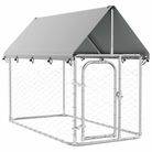 vidaXL Outdoor Dog Kennel with Roof 78.7"x39.4"x59.1"