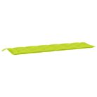 vidaXL Garden Bench Cushion Bright Green 78.7"x19.7"x2.8" Oxford Fabric