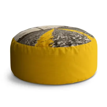 Sablio Taburet Circle Cesta: 38x48 cm