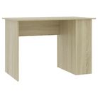 vidaXL Desk Sonoma Oak 43.3"x23.6"x28.7" Engineered Wood