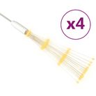 vidaXL Outdoor Christmas Firecrack Lights 4pcs Warm White 7.9" 560 LEDs