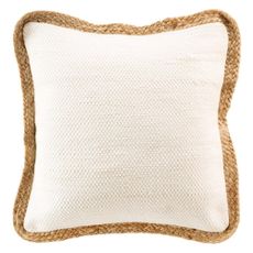 Decorative pillow with admixture of jute 45x45 cm Akina – douceur d'intérieur