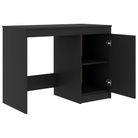 vidaXL Desk Grey 100x50x76 cm Engineered Wood