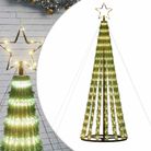 vidaXL LED Christmas Tree 275 LEDs Warm White 70.9"