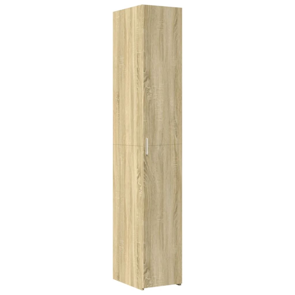 vidaXL Highboard Sonoma Oak 30x42.5x185 cm Engineered Wood