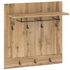 KONDELA Pusan ​​X hanging panel Appalachian oak