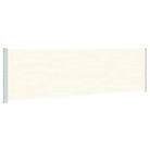 vidaXL Patio Retractable Side Awning 180x600 cm Cream
