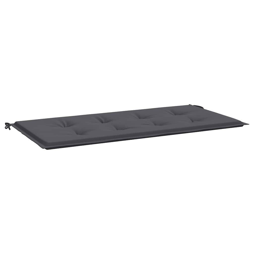 vidaXL Garden Bench Cushion Anthracite 39.4"x19.7"x1.6" Oxford Fabric
