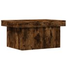 vidaXL Coffee Table Smoked Oak 80x55x40 cm Engineered Wood