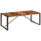 vidaXL Dining Table 86.6"x39.4"x29.5" Solid Acacia Wood