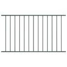 vidaXL Fence Panel Woerden Powder-coated Steel 1.7x1.17 m Anthracite