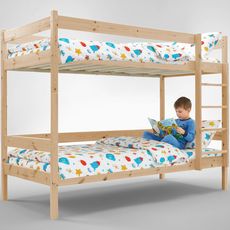 Wilsondo Bunk bed with slat Paulína 90x200 - natural