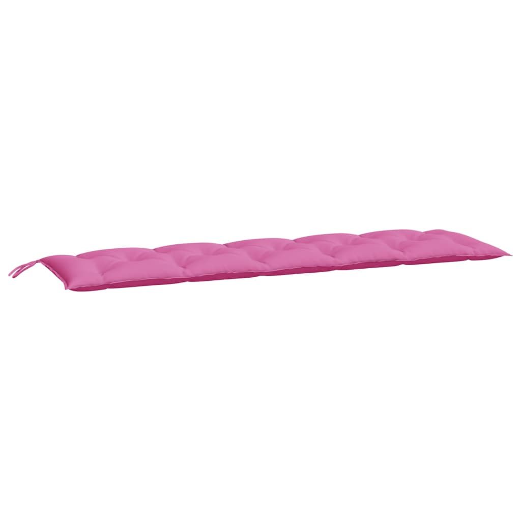 vidaXL Garden Bench Cushion Pink 180x50x7 cm Oxford Fabric