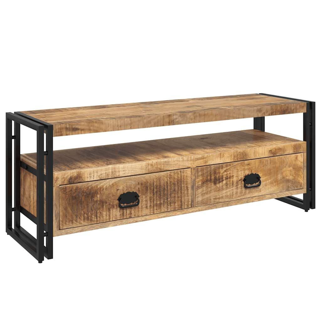 vidaXL TV Stand 47.2"x13.8"x17.7" Solid Wood Mango