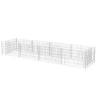 vidaXL Gabion Raised Bed Steel 360x90x50 cm