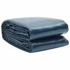 vidaXL Floating PE Solar Pool Film 260x160 cm Black and Blue