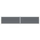 vidaXL Retractable Side Awning Anthracite 78.7"x393.7"