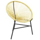 vidaXL Garden Acapulco Chair Poly Rattan Beige