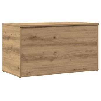 vidaXL Storage Chest Artisan Oak 84x42x46 cm Engineered Wood
