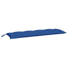 vidaXL Garden Bench Cushion Royal Blue 59.1"x19.7"x2.8" Oxford Fabric