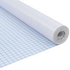 vidaXL Window Film Frosted Stripes Design 0.9x10 m PVC