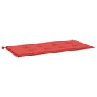 vidaXL Garden Bench Cushion Red 39.4"x19.7"x1.2" Oxford Fabric