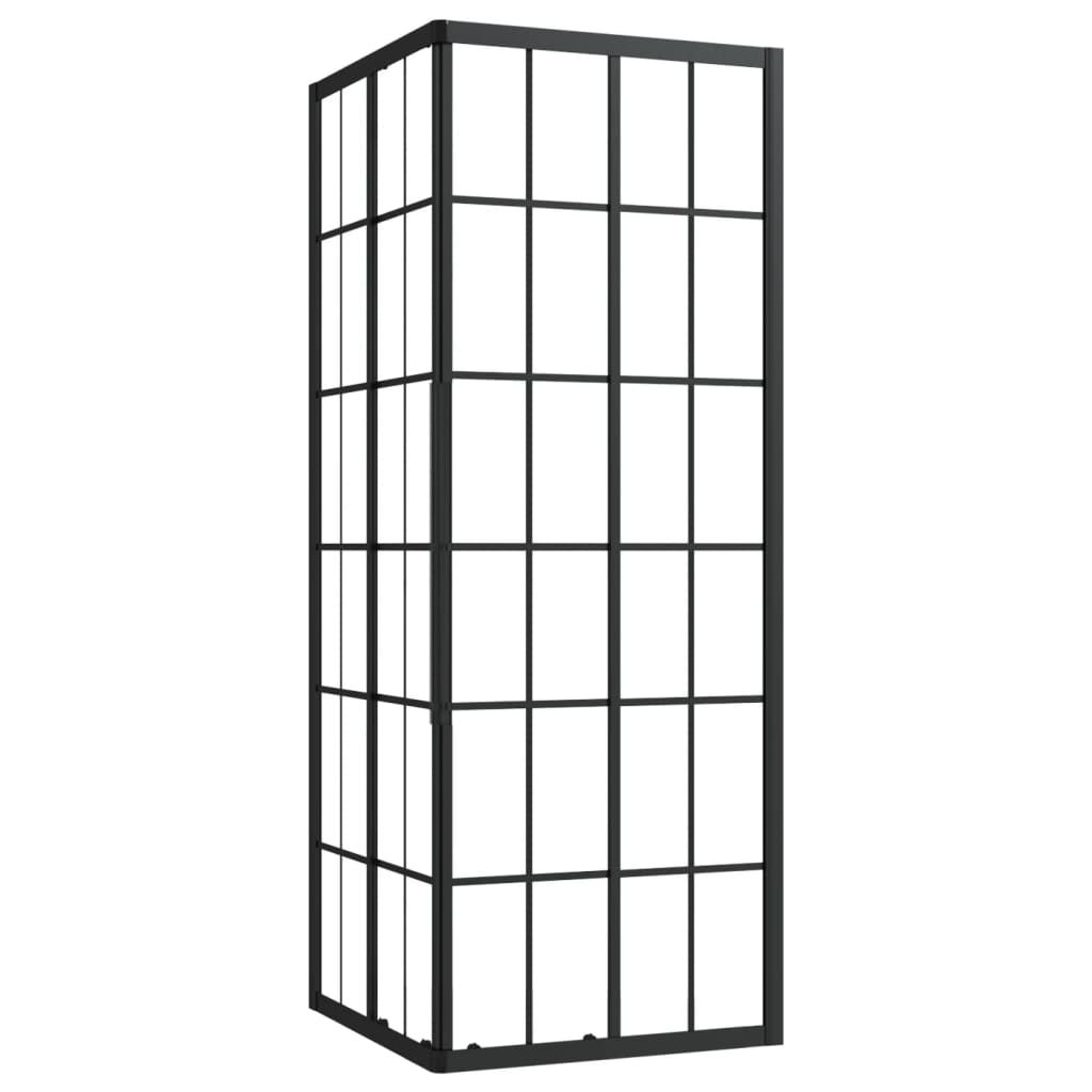 vidaXL Shower Cabin ESG 27.6"x27.6"x70.9"