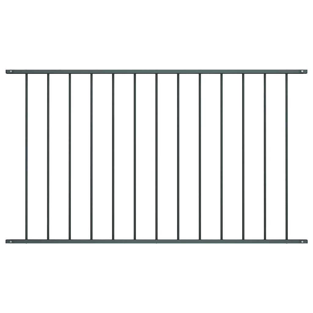 vidaXL Fence Panel Woerden Powder-coated Steel 1.7x0.75 m Anthracite
