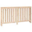 vidaXL Radiator Cover 60.2"x7.5"x33.1" Solid Wood Pine