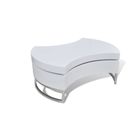 vidaXL Coffee Table Shape-adjustable High Gloss White