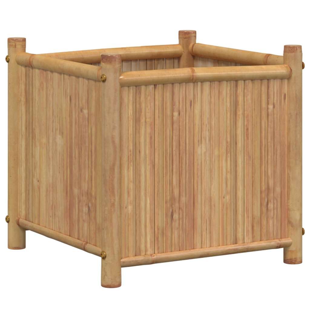 vidaXL Planter 15.7"x15.7"x15.7" Bamboo