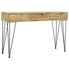 vidaXL Console Table 47.2"x13.8"x29.9" Solid Teak