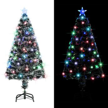 vidaXL Pre-lit Christmas Tree with Stand 4 ft 135 Branches