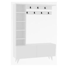 White entrance hall kit Bahar - Kalune Design