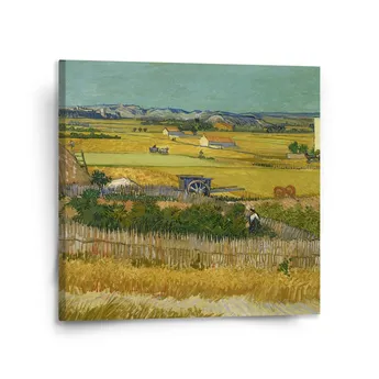Sablio Obraz Sklizeň - Vincent van Gogh - 110x110 cm