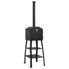 vidaXL Outdoor Pizza Oven Charcoal Fired with 2 Fireclay Stones