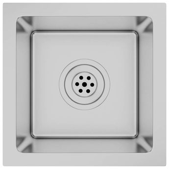 vidaXL Handmade Kitchen Sink Stainless Steel
