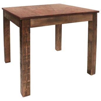 vidaXL Dining Table Mixed Recycled Wood 32.3"x31.5"x29.9"