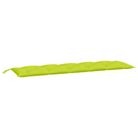 vidaXL Garden Bench Cushion Bright Green 180x50x7 cm Oxford Fabric