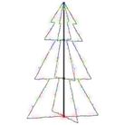 vidaXL Christmas Cone Tree 200 LEDs Indoor and Outdoor 3x5 ft