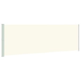 vidaXL Patio Retractable Side Awning 200x600 cm Cream