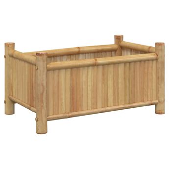 vidaXL Planter 19.7"x11.8"x9.8" Bamboo
